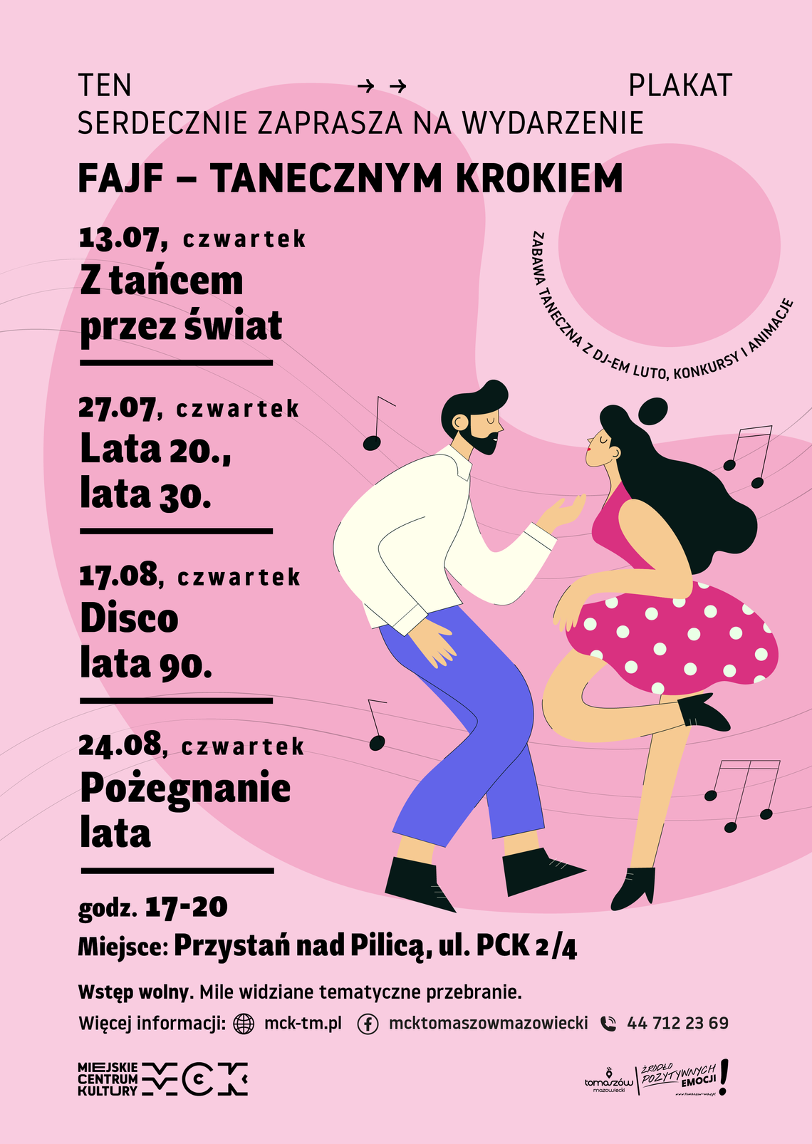 Tanecznym krokiem na fajfy! Tanecznym krokiem na fajfy!
