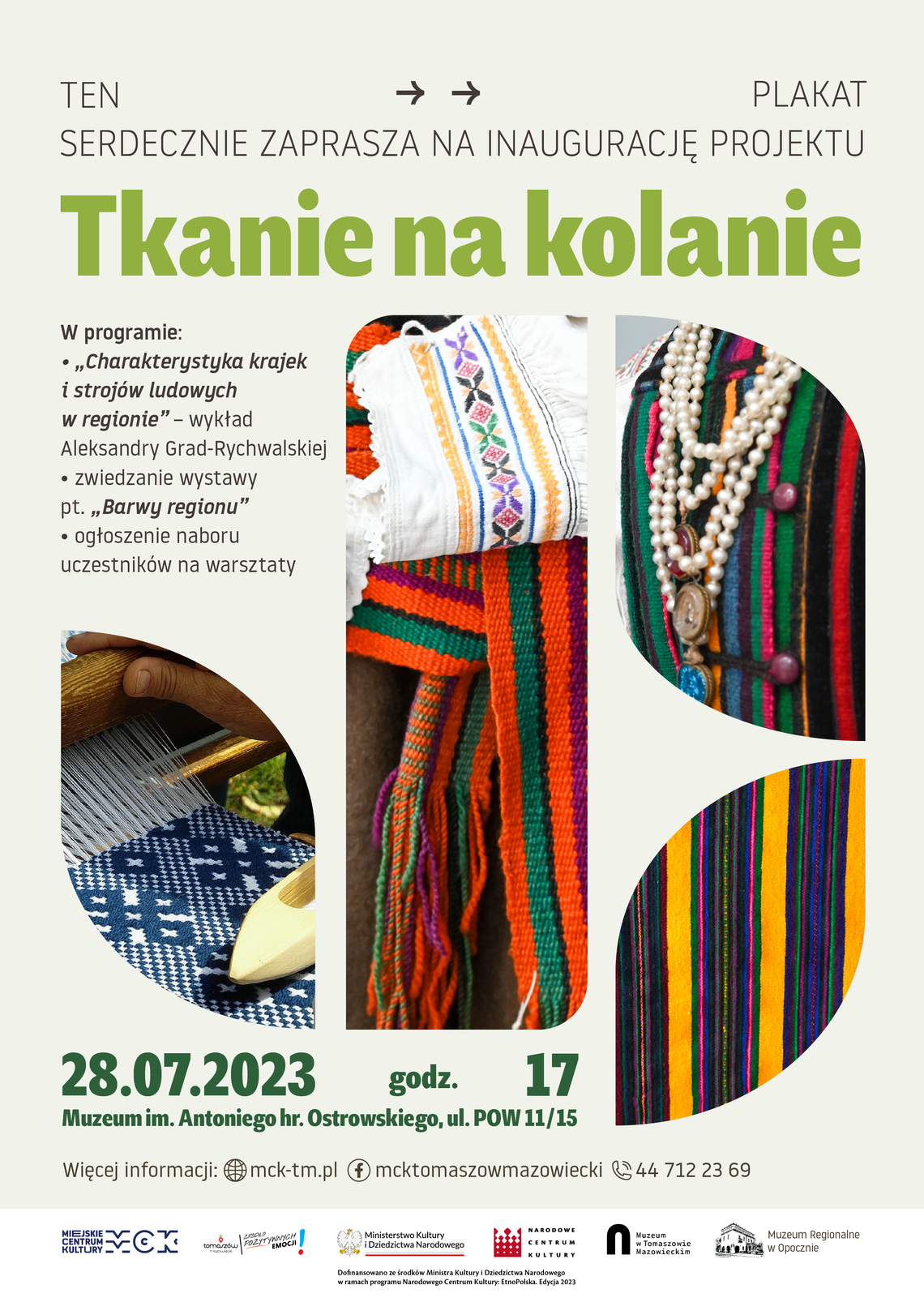„Tkanie na kolanie” „Tkanie na kolanie”