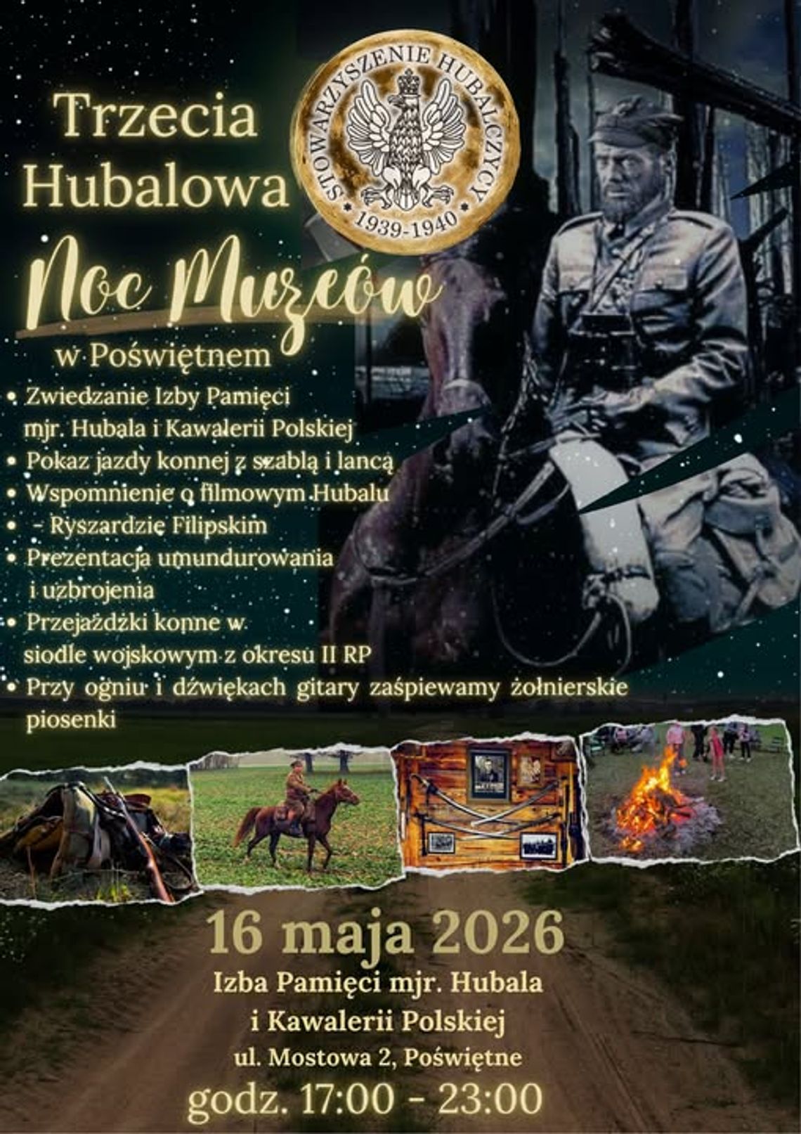 Trzecia Hubalowa Noc Muzeów w Poświętnem