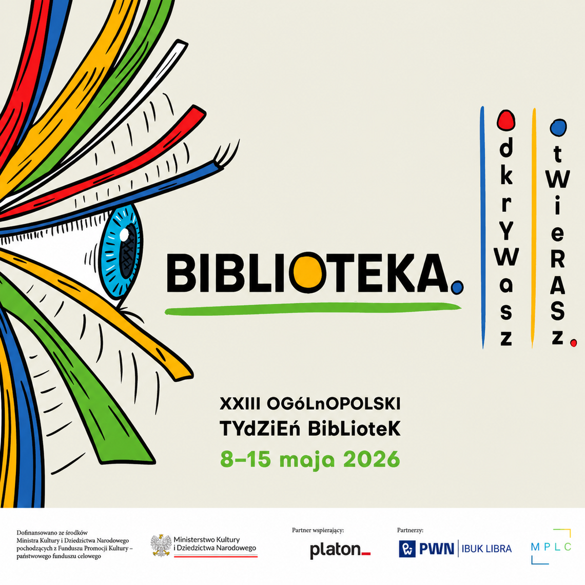 Tydzień Bibliotek w Tomaszowie: poetyckie działania, flashmob i biblioteka pełna odkryć