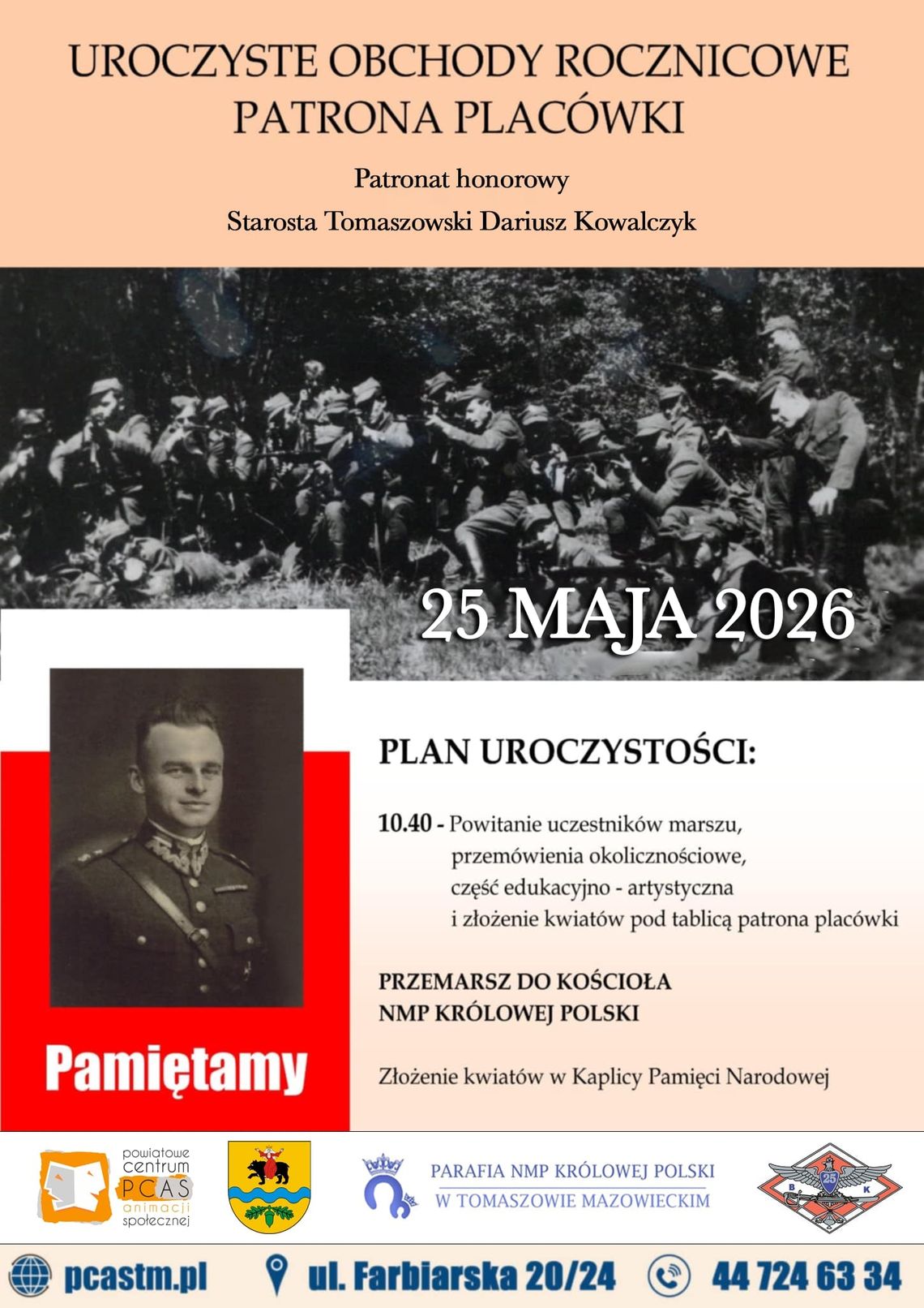 Uroczyste obchody rocznicowe patrona placówki