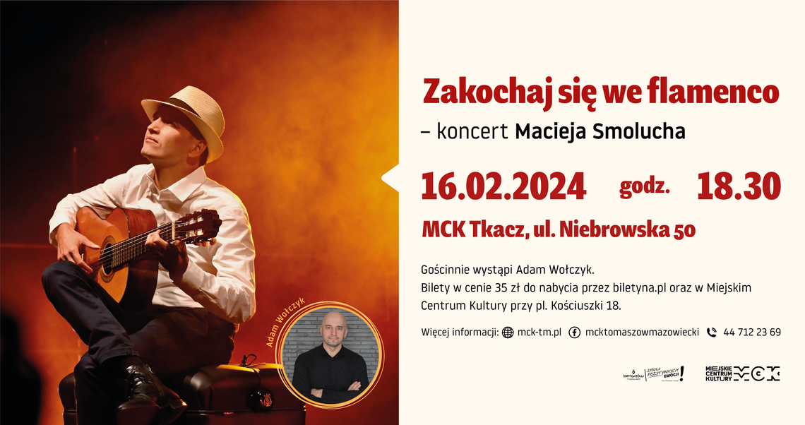 Walentynkowy koncert Macieja Smolucha Walentynkowy koncert Macieja Smolucha