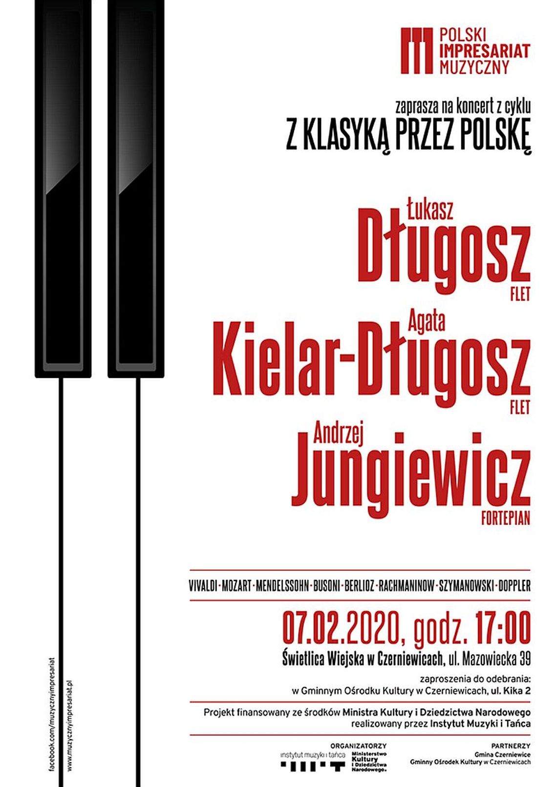 Zaproszenie na koncert do Czerniewic Zaproszenie na koncert do Czerniewic