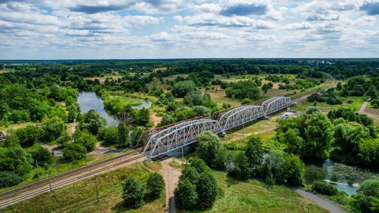 Żelazny Most Kolejowy nad Pilicą
