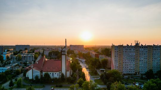 Tomaszów Mazowiecki z drona