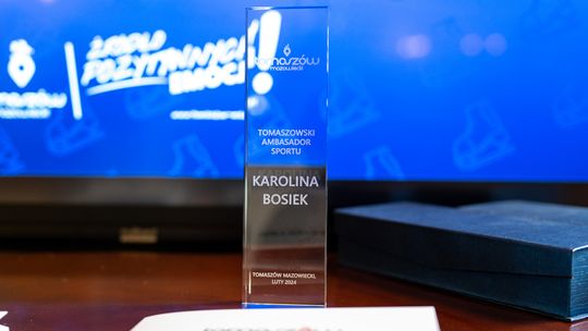 Damian Żurek i Karolina Bosiek – Tomaszowskimi Ambasadorami Sportu