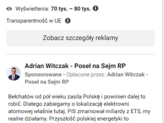 Adrian Witczak - specjalista od energetyki