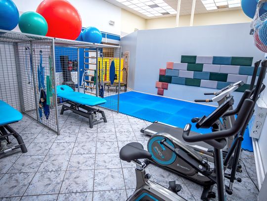 Najbardziej widoczną zmianą jest montaż podnośnika sufitowego z zestawem kamizele