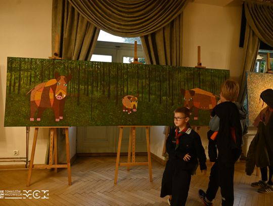 wernisaż wystawy malarstwa Artura „Gepasa” Gierlicha pt. „Tajemnice Spalskiego Lasu”