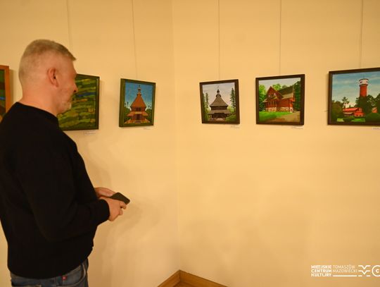 wernisaż wystawy malarstwa Artura „Gepasa” Gierlicha pt. „Tajemnice Spalskiego Lasu”