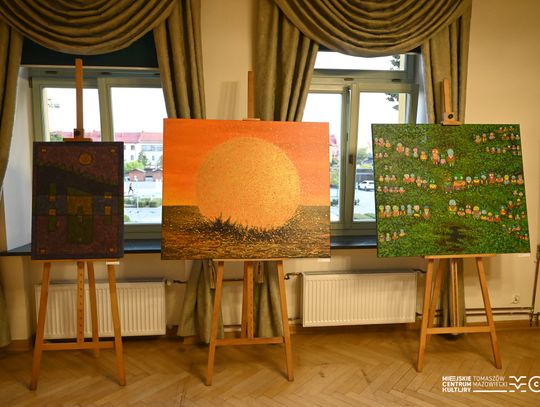 wernisaż wystawy malarstwa Artura „Gepasa” Gierlicha pt. „Tajemnice Spalskiego Lasu”