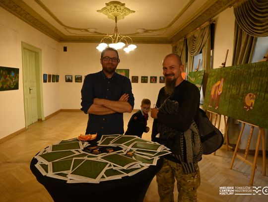 wernisaż wystawy malarstwa Artura „Gepasa” Gierlicha pt. „Tajemnice Spalskiego Lasu”