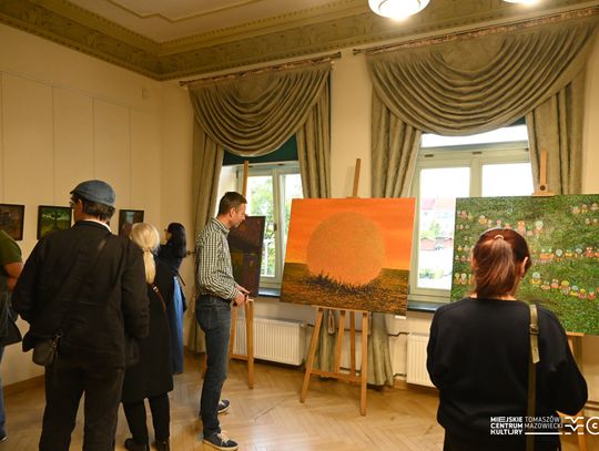 wernisaż wystawy malarstwa Artura „Gepasa” Gierlicha pt. „Tajemnice Spalskiego Lasu”