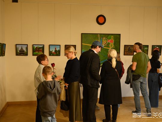 wernisaż wystawy malarstwa Artura „Gepasa” Gierlicha pt. „Tajemnice Spalskiego Lasu”