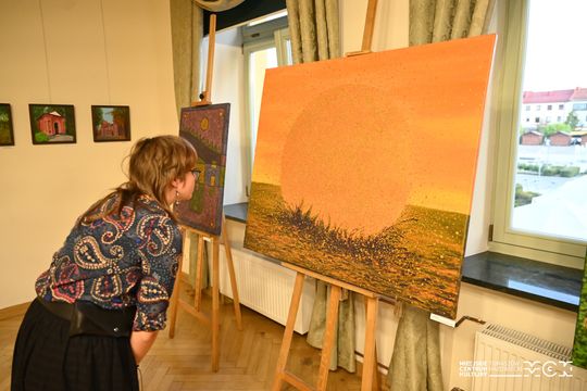 wernisaż wystawy malarstwa Artura „Gepasa” Gierlicha pt. „Tajemnice Spalskiego Lasu”