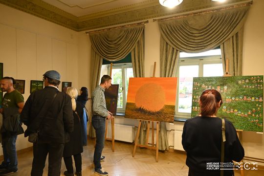 wernisaż wystawy malarstwa Artura „Gepasa” Gierlicha pt. „Tajemnice Spalskiego Lasu”