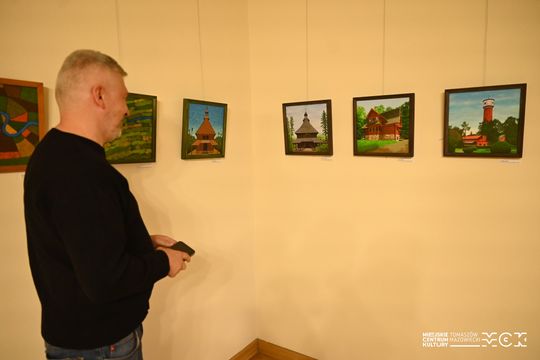 wernisaż wystawy malarstwa Artura „Gepasa” Gierlicha pt. „Tajemnice Spalskiego Lasu”