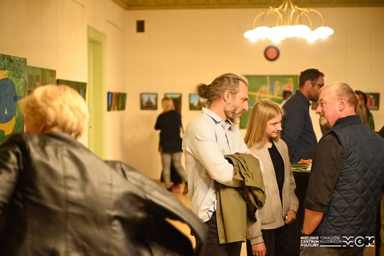 wernisaż wystawy malarstwa Artura „Gepasa” Gierlicha pt. „Tajemnice Spalskiego Lasu”