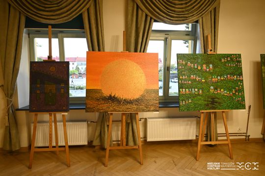 wernisaż wystawy malarstwa Artura „Gepasa” Gierlicha pt. „Tajemnice Spalskiego Lasu”