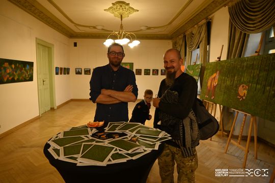 wernisaż wystawy malarstwa Artura „Gepasa” Gierlicha pt. „Tajemnice Spalskiego Lasu”