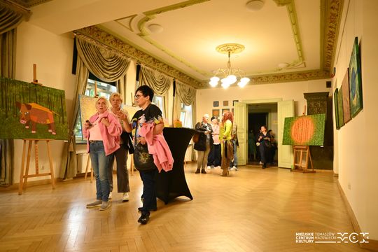 wernisaż wystawy malarstwa Artura „Gepasa” Gierlicha pt. „Tajemnice Spalskiego Lasu”