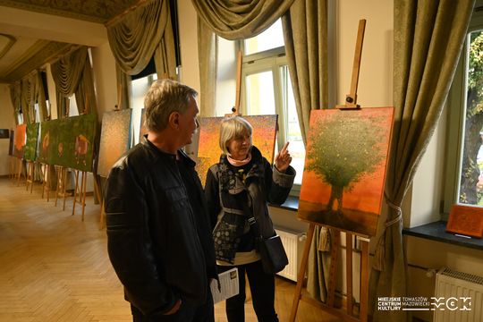 wernisaż wystawy malarstwa Artura „Gepasa” Gierlicha pt. „Tajemnice Spalskiego Lasu”