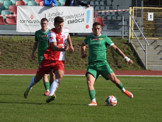 Zobacz zdjęcia: Lechia Tomaszów – ŁKS Łomża 1:1