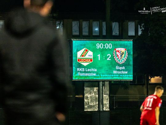 Lechia Tomaszów Mazowiecki – Śląsk Wrocław 1:2 (1:2)