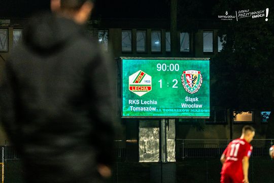 Lechia Tomaszów Mazowiecki – Śląsk Wrocław 1:2 (1:2)