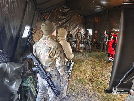 9ŁBOT szkoli się w Toruniu. Zgrupowanie na poligonie CSAiU