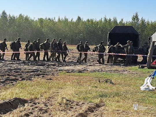 9ŁBOT szkoli się w Toruniu. Zgrupowanie na poligonie CSAiU