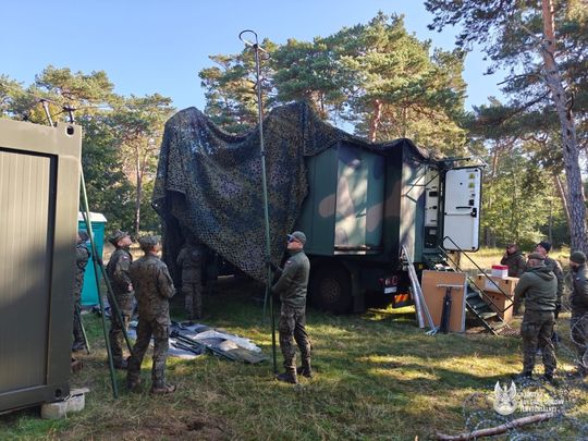 9ŁBOT szkoli się w Toruniu. Zgrupowanie na poligonie CSAiU