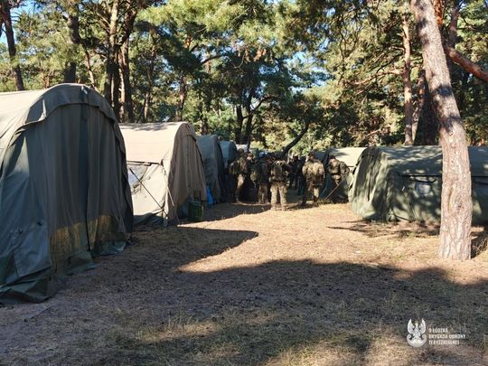 9ŁBOT szkoli się w Toruniu. Zgrupowanie na poligonie CSAiU