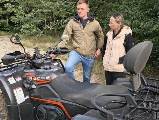 Na czterech kołach przez las: Strzelcy z JS 1002 zaliczyli szkolenie na quadach