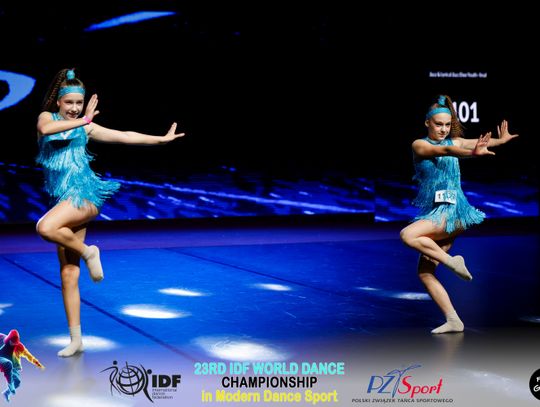 29 zawodniczek Akademii Tańca Sportowego Aster walczyło o tytuły Mistrzostw Świata International Dance Federation (IDF) – World Dance Championships