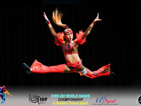 29 zawodniczek Akademii Tańca Sportowego Aster walczyło o tytuły Mistrzostw Świata International Dance Federation (IDF) – World Dance Championships