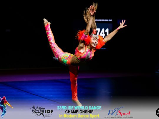 29 zawodniczek Akademii Tańca Sportowego Aster walczyło o tytuły Mistrzostw Świata International Dance Federation (IDF) – World Dance Championships