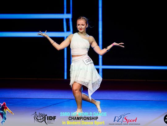 29 zawodniczek Akademii Tańca Sportowego Aster walczyło o tytuły Mistrzostw Świata International Dance Federation (IDF) – World Dance Championships