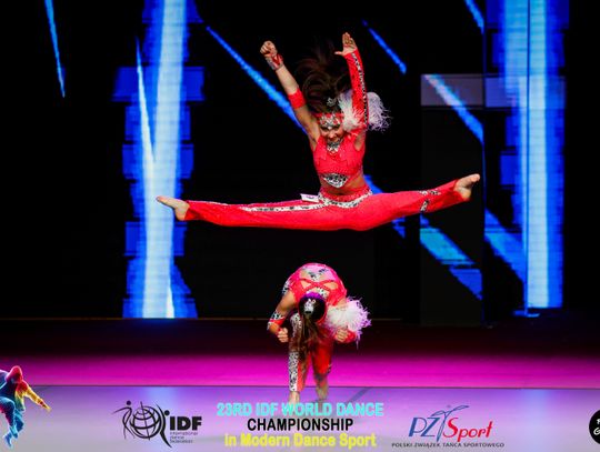 29 zawodniczek Akademii Tańca Sportowego Aster walczyło o tytuły Mistrzostw Świata International Dance Federation (IDF) – World Dance Championships