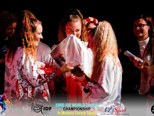 29 zawodniczek Akademii Tańca Sportowego Aster walczyło o tytuły Mistrzostw Świata International Dance Federation (IDF) – World Dance Championships