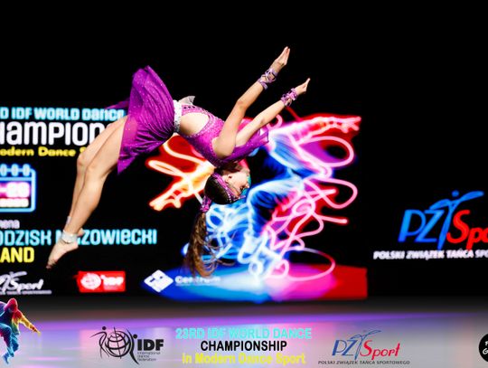 29 zawodniczek Akademii Tańca Sportowego Aster walczyło o tytuły Mistrzostw Świata International Dance Federation (IDF) – World Dance Championships