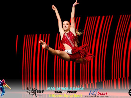 29 zawodniczek Akademii Tańca Sportowego Aster walczyło o tytuły Mistrzostw Świata International Dance Federation (IDF) – World Dance Championships