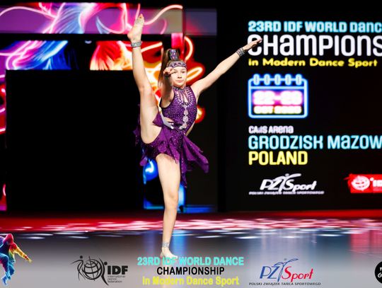 29 zawodniczek Akademii Tańca Sportowego Aster walczyło o tytuły Mistrzostw Świata International Dance Federation (IDF) – World Dance Championships