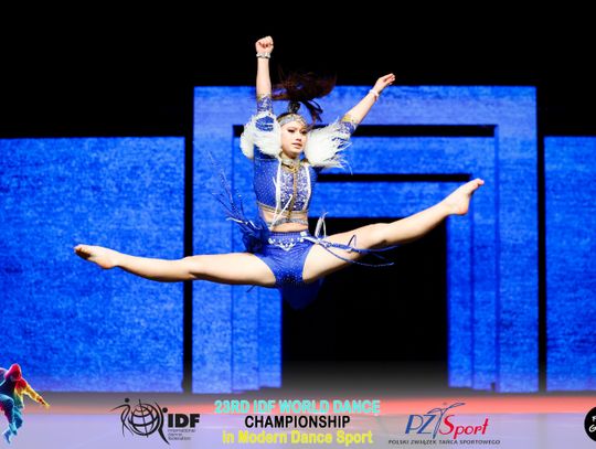 29 zawodniczek Akademii Tańca Sportowego Aster walczyło o tytuły Mistrzostw Świata International Dance Federation (IDF) – World Dance Championships