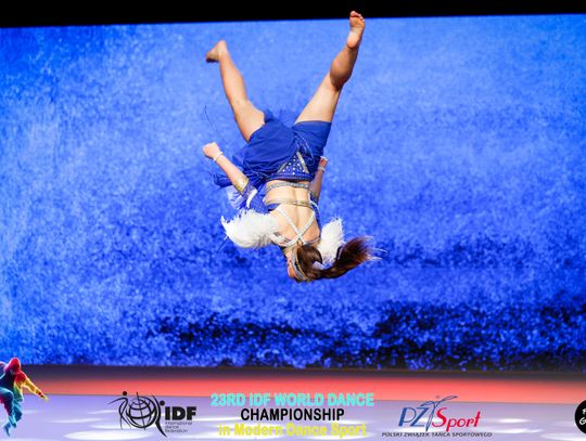 29 zawodniczek Akademii Tańca Sportowego Aster walczyło o tytuły Mistrzostw Świata International Dance Federation (IDF) – World Dance Championships