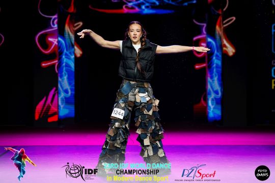 29 zawodniczek Akademii Tańca Sportowego Aster walczyło o tytuły Mistrzostw Świata International Dance Federation (IDF) – World Dance Championships
