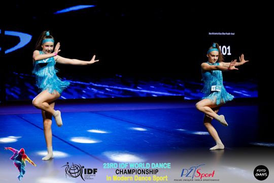 29 zawodniczek Akademii Tańca Sportowego Aster walczyło o tytuły Mistrzostw Świata International Dance Federation (IDF) – World Dance Championships