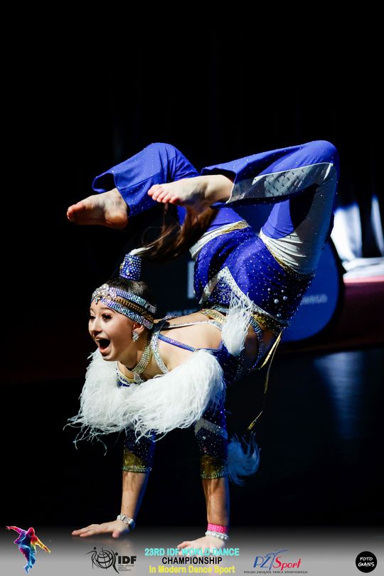 29 zawodniczek Akademii Tańca Sportowego Aster walczyło o tytuły Mistrzostw Świata International Dance Federation (IDF) – World Dance Championships