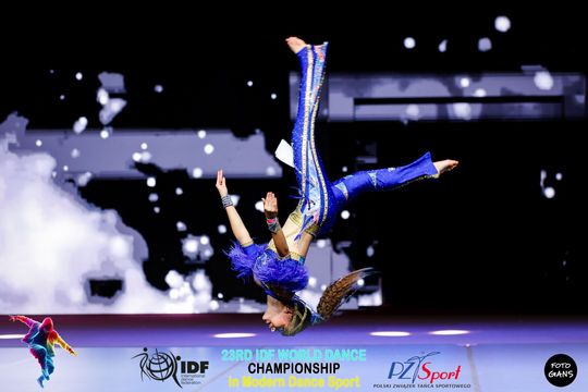29 zawodniczek Akademii Tańca Sportowego Aster walczyło o tytuły Mistrzostw Świata International Dance Federation (IDF) – World Dance Championships