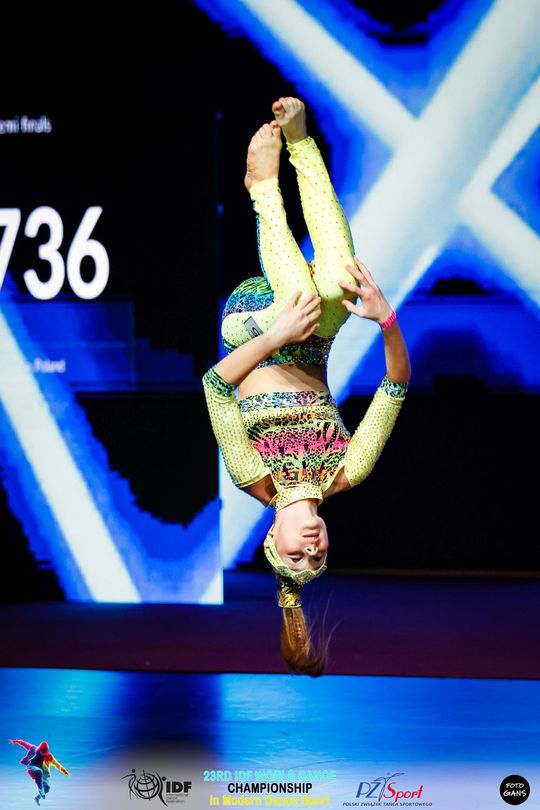 29 zawodniczek Akademii Tańca Sportowego Aster walczyło o tytuły Mistrzostw Świata International Dance Federation (IDF) – World Dance Championships